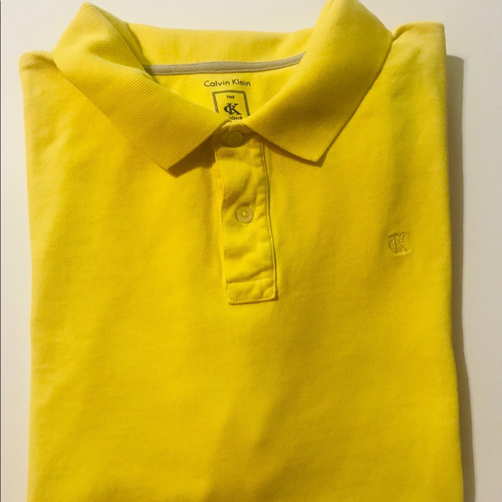 Yellow Men’s Polo size XL